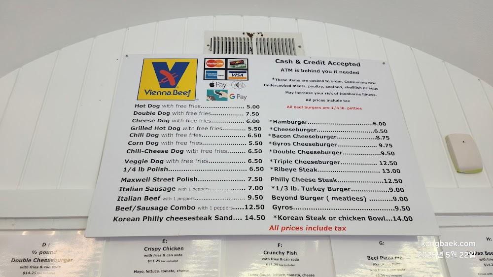 Budacki's Drive In Menu image 4